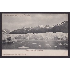 LAGO ARGENTINO SANTA CRUZ ANTIGUA TARJETA POSTAL